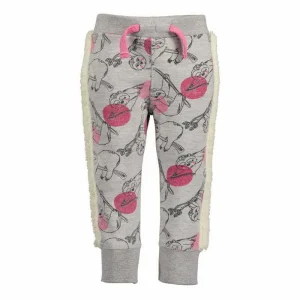 Blue Seven grijs meisjes baby joggingbroekje Being Lazy