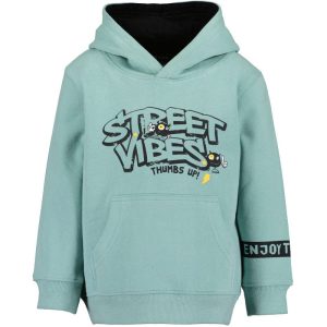 Blue Seven jongens sweater Urban oud groen