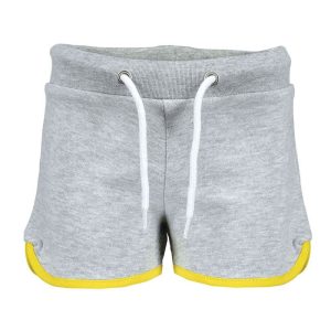 Blue Seven grijs gemêleerd meisjes sweat short  Fun Panda