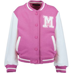 Blue Seven meisjes baseball vest fuchsia