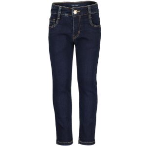 Blue Seven meisjes stretch jeans dark blue denim