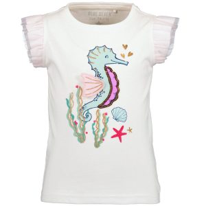 Blue Seven meisjes singlet Ocean off-white