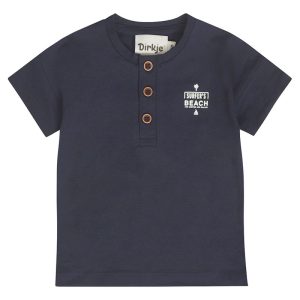 Dirkje jongens T-shirt donkerblauw