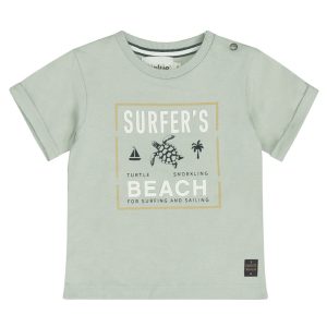 Dirkje jongens shirtje grijsgroen