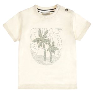 Dirkje jongensshirtje off-white