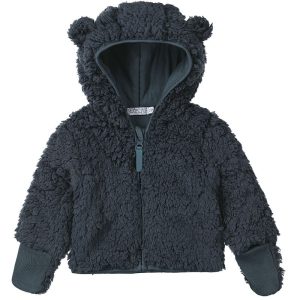 Dirkje teddy baby winterjasje donkerblauw