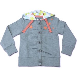 Rumbl meisjes sweatvest grijs melee