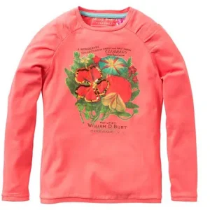 Cakewalk meisjes shirt Kristy coraal