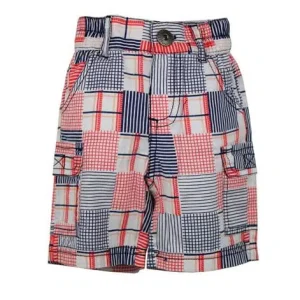 Dirkje jongens baby bermuda geruit