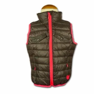 Reset meisjes bodywarmer grey olijf maat 116